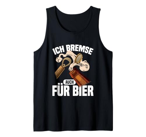 Herren Ich Bremse Auch Für Bier Gadgets Männer Vatertag Autofreaks Tank Top Herren Ich Bremse Auch Für Bier Gadgets Männer Vatertag Autofreaks Tank Top von Geschenke für Autofreaks & Bier Gadgets für Männer