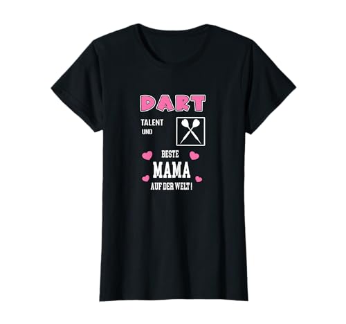 Dart Mama Mami beste Mutter Mutti Dart Muttertag T-Shirt Dart Mama Mami beste Mutter Mutti Dart Muttertag T-Shirt von Geschenke für Dart Mama Muttertagsgeschenke