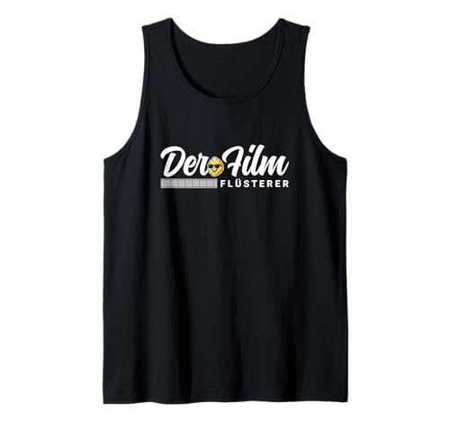Herren Der Film Flüsterer Filmabend Zubehör Filmliebhaber Filmfans Tank Top Herren Der Film Flüsterer Filmabend Zubehör Filmliebhaber Filmfans Tank Top von Geschenke für Filmfans und Filmliebhaber