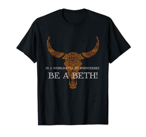 Sei eine Beth Western Frauen Country Cowgirl T-Shirt von Geschenke für Frauen mit Pferden Pferd Cowgirls