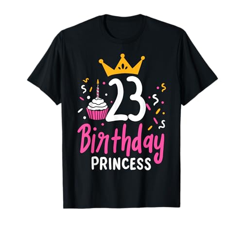 23. Geburtstag Mädchen Frauen T-Shirt 23. Geburtstag Mädchen Frauen T-Shirt von Geschenke für Frauen zum 23. Geburtstag