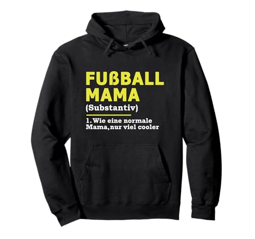 Geschenke für Fußballerinnen Hoodie Fußball Mama Pullover Schwarz S Unisex-Erwachsene Fußball-Mütter Geschenke für Fußballerinnen Hoodie Fußball Mama Pullover Schwarz S Unisex-Erwachsene Fußball-Mütter von Geschenke für Fußballerinnen