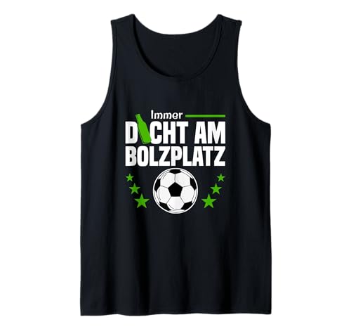 Herren Immer Dicht Am Bolzplatz Fußball Gadgets Bier Fußballfans Tank Top Herren Immer Dicht Am Bolzplatz Fußball Gadgets Bier Fußballfans Tank Top von Geschenke für Fußballfans Männer & Fußball Gadgets