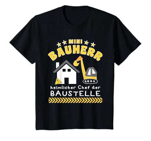 Mini Bauherr Hausbauer Hausbau Richtfest Häuslebauer Kind T-Shirt Mini Bauherr Hausbauer Hausbau Richtfest Häuslebauer Kind T-Shirt von Geschenke für Häuslebauer Mini Bauherr Hausbau
