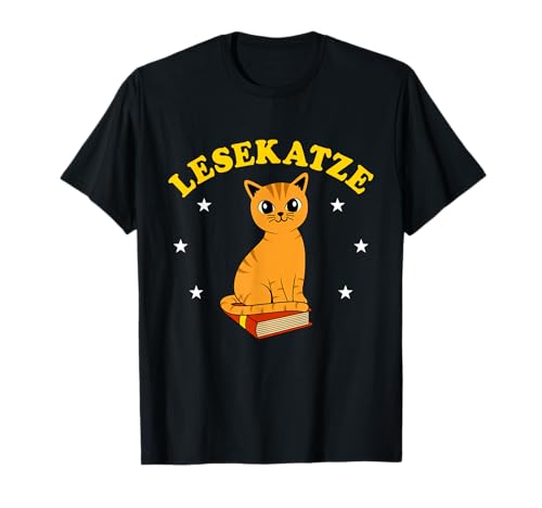 Lustiges Lesekatze Kinder Lesebuch für Leseratte Bücherwurm T-Shirt Lustiges Lesekatze Kinder Lesebuch für Leseratte Bücherwurm T-Shirt von Geschenke für Junge Kinderbuch Bücher Leser