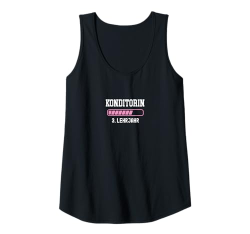 Damen Konditorin Ausbildung 3 Lehrjahr drittes Jahr Lehre Tank Top von Geschenke für Konditorin Ausbildung zur Lehre