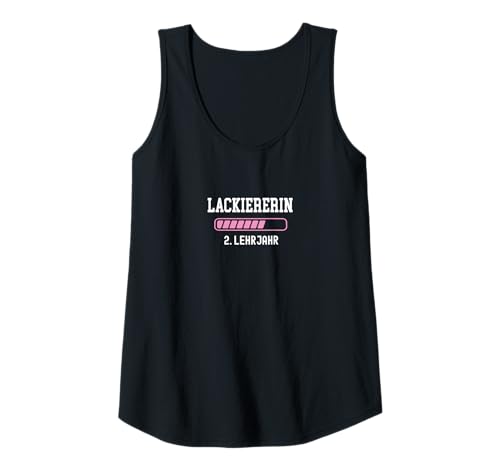 Damen Lackiererin Ausbildung 2 Lehrjahr zweites Jahr Lehre Tank Top Damen Lackiererin Ausbildung 2 Lehrjahr zweites Jahr Lehre Tank Top von Geschenke für Lackiererin Ausbildung zur Lehre