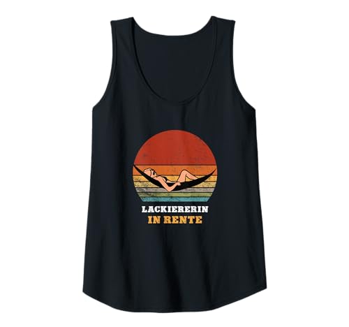 Damen Lackiererin Rente Ruhestand Rentnerin Tank Top Damen Lackiererin Rente Ruhestand Rentnerin Tank Top von Geschenke für Lackiererin Rente Rentengeschenk