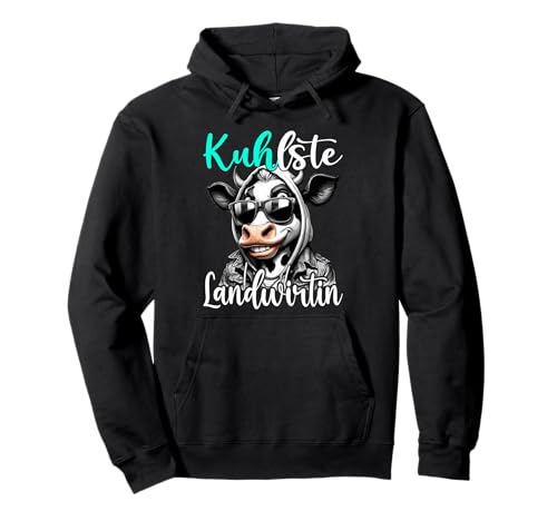 Kuhlste Landwirtin - Für Landwirt Damen Bauer Kuh Pullover Hoodie Kuhlste Landwirtin - Für Landwirt Damen Bauer Kuh Pullover Hoodie von Geschenke für Landwirte Lustige Kuh Geschenke