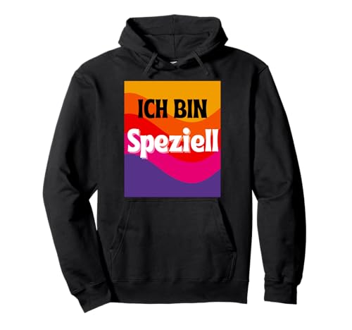 Ich bin speziell Spezi Trendgetränk Cola Orange Sommer Hoodie, Unisex, Kinder & Erwachsene, Multicolored, S von Geschenke für Limonade Liebhaber Humor