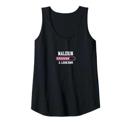 Damen Malerin Ausbildung 2 Lehrjahr zweites Jahr Lehre Tank Top Damen Malerin Ausbildung 2 Lehrjahr zweites Jahr Lehre Tank Top von Geschenke für Malerin Ausbildung zur Lehre