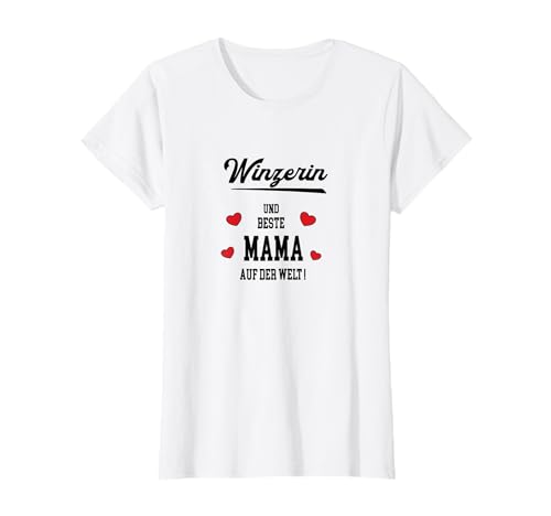 Mama Winzerin Mami Mutter Ma Muttertag beste Mutti Winzerin T-Shirt Mama Winzerin Mami Mutter Ma Muttertag beste Mutti Winzerin T-Shirt von Geschenke für Mama Winzerin zum Muttertag