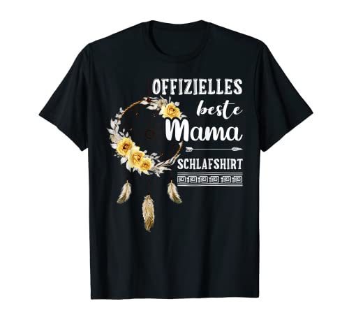 Beste Mama Schlafshirt, Spruch für Mutter, Traumfänger T-Shirt von Geschenke für Mama und Oma. Studio Content Design