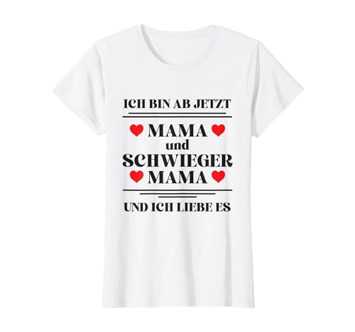 Mama und Schwiegermama Outfit Beste Mutter Brautmutter T-Shirt Mama und Schwiegermama Outfit Beste Mutter Brautmutter T-Shirt von Geschenke für Mama und Schwiegermama Geschenkideen