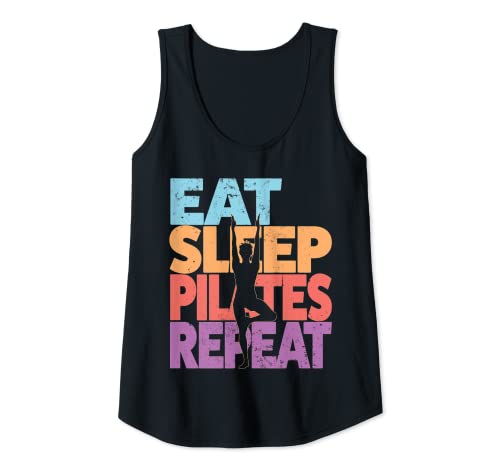 Damen Schönes & Lustiges Meditations Pilates Tank Top Damen Schönes & Lustiges Meditations Pilates Tank Top von Geschenke für Pilateslehrer Geschenkideen Zubehör