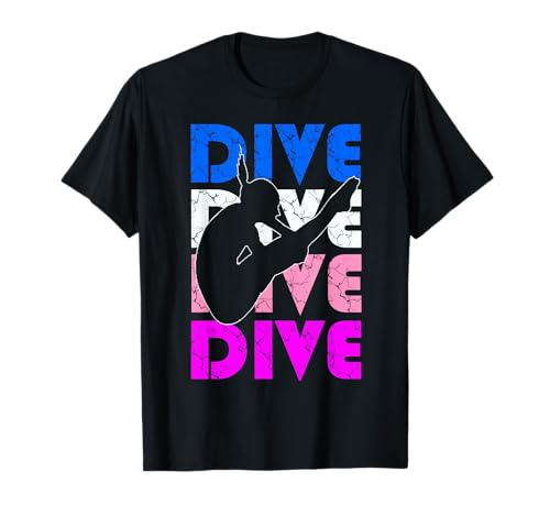 Wasserspringen Mädchen Geschenk T-Shirt Wasserspringen Mädchen Geschenk T-Shirt von Geschenke für Sprungbretttaucher Wasserspringer