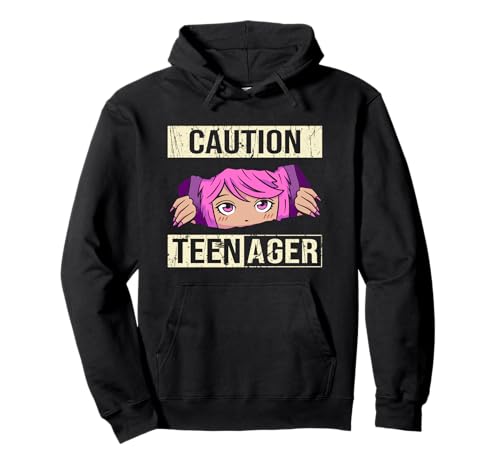 Lustiges Teenager 13 Geburtstag cooles Mädchen Anime Pullover Hoodie Lustiges Teenager 13 Geburtstag cooles Mädchen Anime Pullover Hoodie von Geschenke für Teenager zum 13 Geburtstag Sprüche