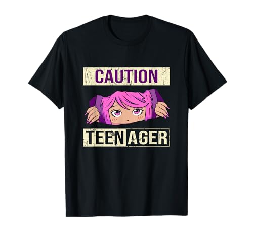 Lustiges Teenager 13 Geburtstag cooles Mädchen Anime T-Shirt Lustiges Teenager 13 Geburtstag cooles Mädchen Anime T-Shirt von Geschenke für Teenager zum 13 Geburtstag Sprüche