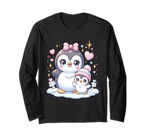 Süßes Pinguin Baby - Pinguine und Tiere Liebhaber Langarmshirt von Geschenke für Verwandte, Familie, Geburtstag