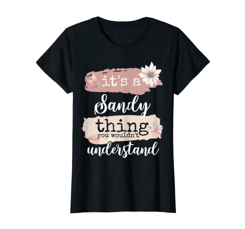 Damen It's a Sandy thing T-Shirt von Geschenke und Sprüche