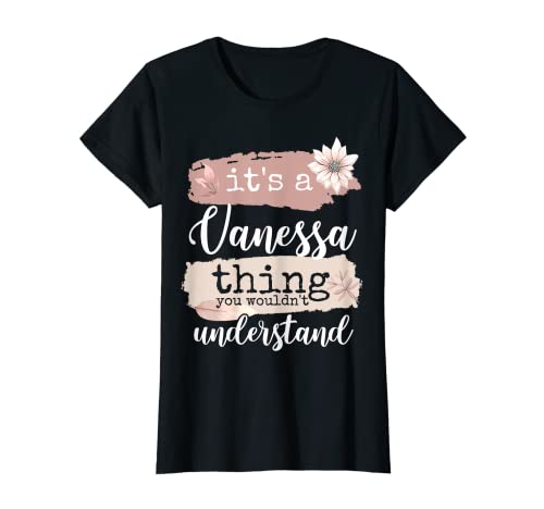 Damen It's a Vanessa thing T-Shirt von Geschenke und Sprüche