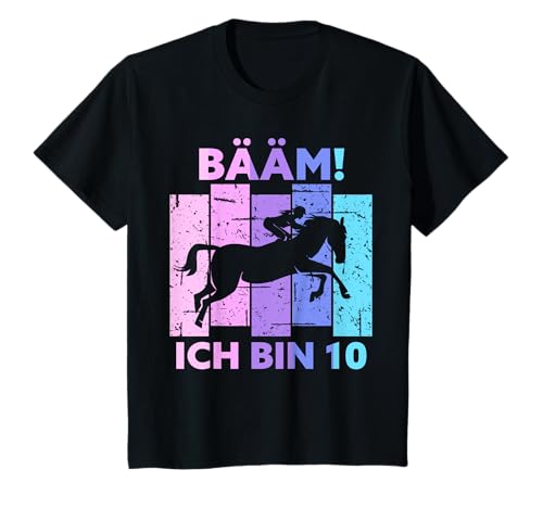10. Geburtstag Mädchen Zehn Jahre Alt Pferd BÄÄM! ICH BIN 10 T-Shirt 10. Geburtstag Mädchen Zehn Jahre Alt Pferd BÄÄM! ICH BIN 10 T-Shirt von Geschenke und Sprüche
