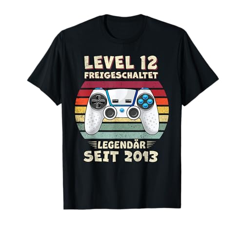 12 Geburtstag Junge Jungen Dekoration 2013 12er Geburtstag T-Shirt von Geschenke zum 12. Geburtstag für Männer mit 12