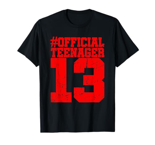 13. Geburtstag Jungen Offiziell Teenager 13 Junge Mädchen T-Shirt 13. Geburtstag Jungen Offiziell Teenager 13 Junge Mädchen T-Shirt von Geschenke zum 13 Geburtstag für Teenager