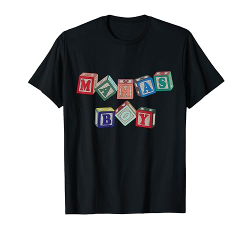 Mamas Boy Mama Jungen Geschenk Sohn Würfel Spruch Kinder T-Shirt Mamas Boy Mama Jungen Geschenk Sohn Würfel Spruch Kinder T-Shirt von Geschenke zum Geburtstag für 2 & 3 Jahre Kinder
