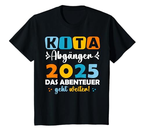 Kinder Einschulung Junge Kita Abgänger 2025 Schulanfang Schulkind T-Shirt Kinder Einschulung Junge Kita Abgänger 2025 Schulanfang Schulkind T-Shirt von Geschenke zur Einschulung Jungen & Mädchen Deko