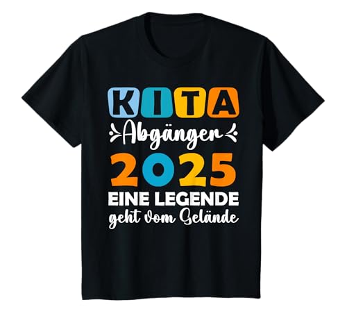 Kinder Einschulung Junge Kita Abgänger 2025 Schulanfang Schulkind T-Shirt Kinder Einschulung Junge Kita Abgänger 2025 Schulanfang Schulkind T-Shirt von Geschenke zur Einschulung Jungen & Mädchen Deko
