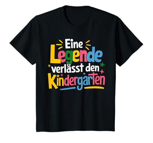 Kinder Einschulung Junge 2025 Kindergarten Abschied Schulkind Junge T-Shirt Kinder Einschulung Junge 2025 Kindergarten Abschied Schulkind Junge T-Shirt von Geschenke zur Einschulung Mädchen & Jungen Deko