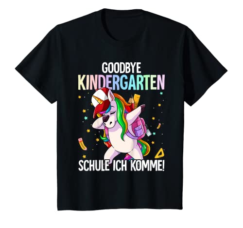 Kinder Goodbye Kindergarten Schule Ich Komme Einschulung T-Shirt Kinder Goodbye Kindergarten Schule Ich Komme Einschulung T-Shirt von Geschenke zur Einschulung für Mädchen & Junge