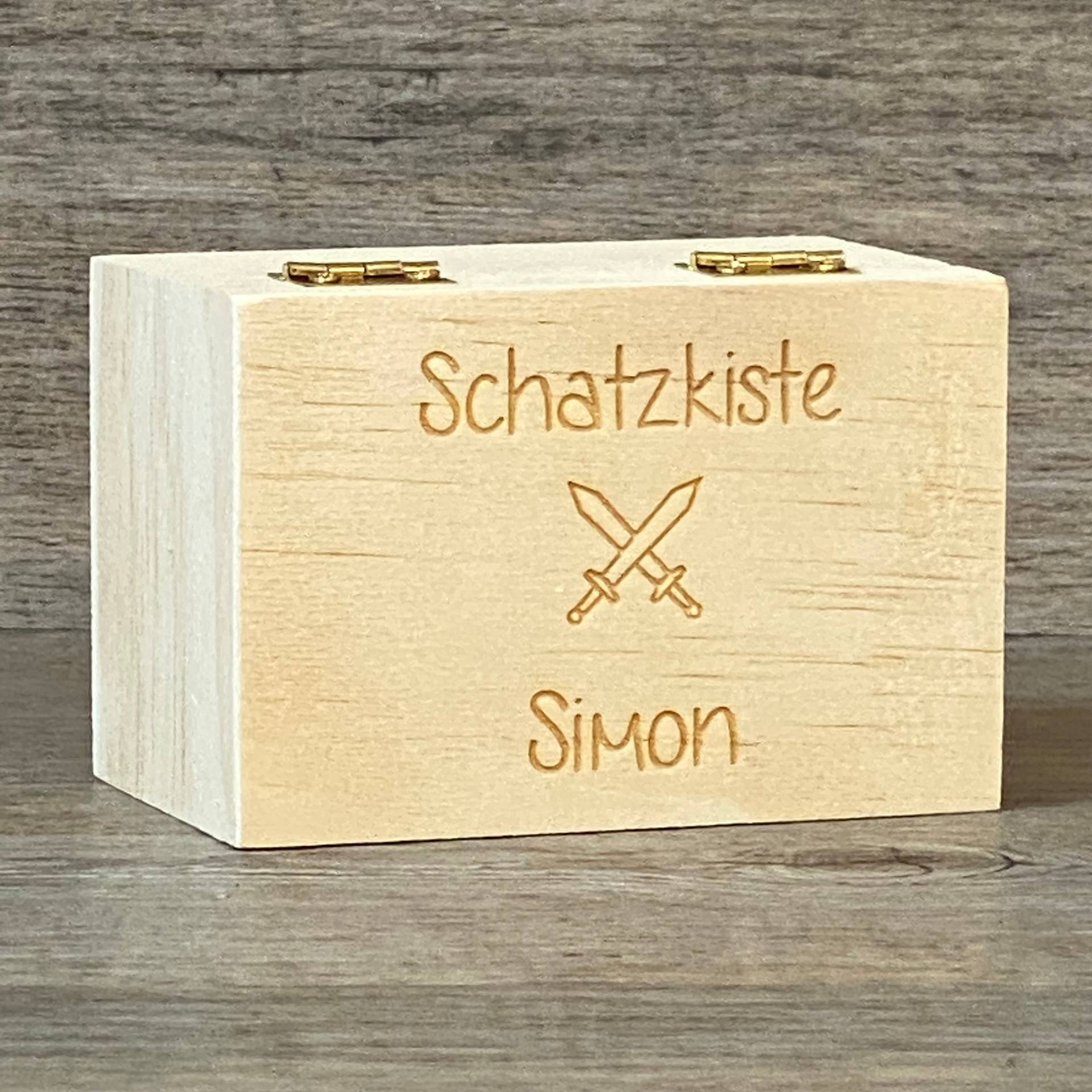 Holzkästchen Schatzkiste, Personalisiert Holzkästchen Schatzkiste, Personalisiert von GeschenkeKreisel