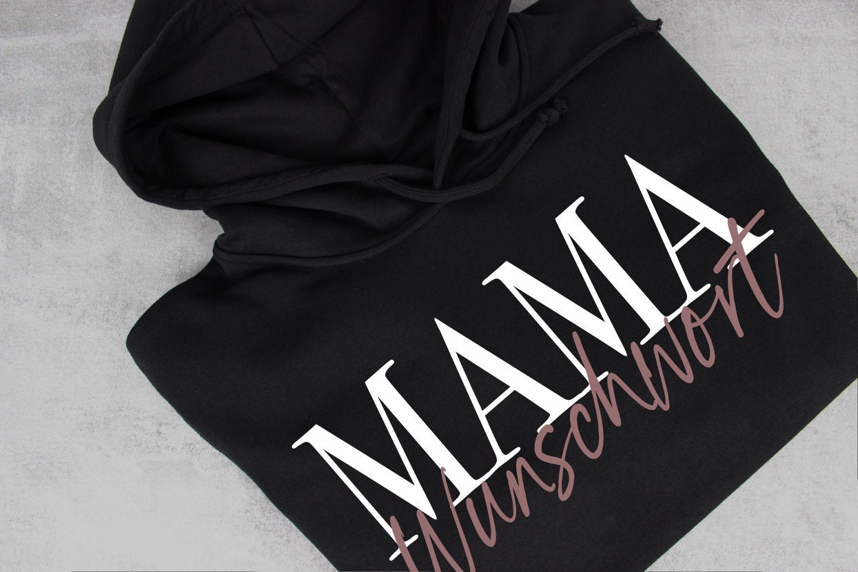 Muttertags Geschenk Personalisierter Hoodie Aus Biobaumwolle Muttertags Geschenk Personalisierter Hoodie Aus Biobaumwolle von GeschenkeResi