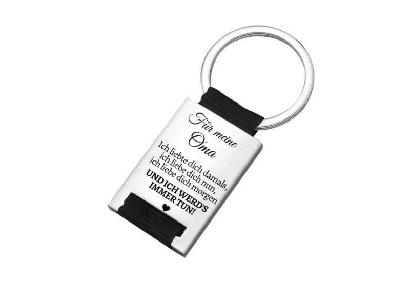 Geschenkehöhle Schlüsselanhänger mit Gravur Schlüsselanhänger mit Gravur "Ich liebe dich & ich werde es immer tun", Erhältlich in 14 Varianten & liebevoller Gravur von Geschenkehöhle
