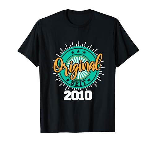 14. Geburtstag Junge Mädchen 14 Jahre 2010 Lustig Geschenk T-Shirt von 14. Geburtstag Mädchen 14. Geburtstag Deko Junge