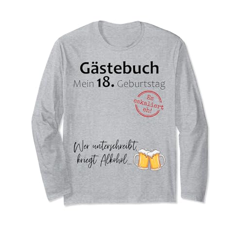 18. Geburtstag Junge Mädchen 18 Jahre 2006 Lustig Geschenk Langarmshirt von Geburtstagsgeschenk Damen Herren 2006 Geschenkidee