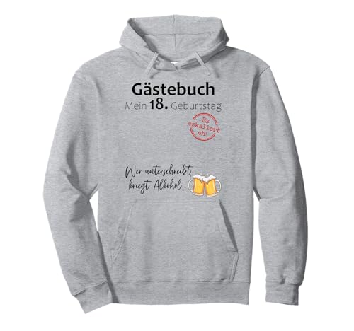 18. Geburtstag Junge Mädchen 18 Jahre 2007 Lustig Geschenk Pullover Hoodie von T-Shirt 18. Geburtstag Junge Mädchen 18 Jahre Deko