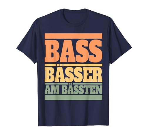 Herren Bass Bässer am Bässten Shirt Bassist Bass E-Bass Geschenk Herren Bass Bässer am Bässten Shirt Bassist Bass E-Bass Geschenk von Geschenkidee Bassist Tshirts