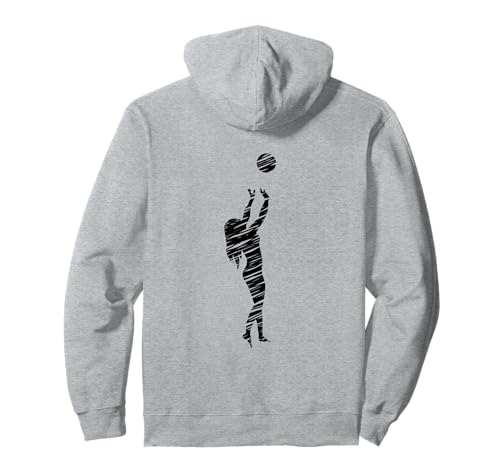 Volleyball Mädchen Volleyballerin Frauen Damen Pullover Hoodie Volleyball Mädchen Volleyballerin Frauen Damen Pullover Hoodie von Geschenkidee Beachvolleyball für Volleyballspieler
