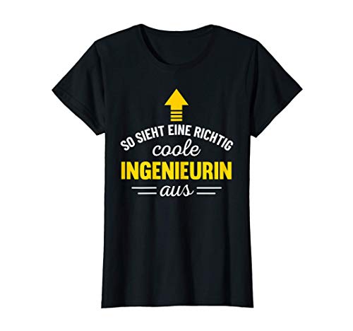 Damen Ingenieurin Geschenk Spruch - So sieht coole Ingenieurin aus T-Shirt Damen Ingenieurin Geschenk Spruch - So sieht coole Ingenieurin aus T-Shirt von Geschenkidee Beruf Job Ingenieurin Spruch Technik
