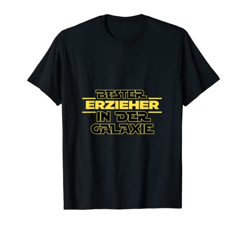 Herren Bester Erzieher in der Galaxie kindergarten erzieherin T-Shirt Herren Bester Erzieher in der Galaxie kindergarten erzieherin T-Shirt von Geschenkidee Bester Erzieher in der Galaxie