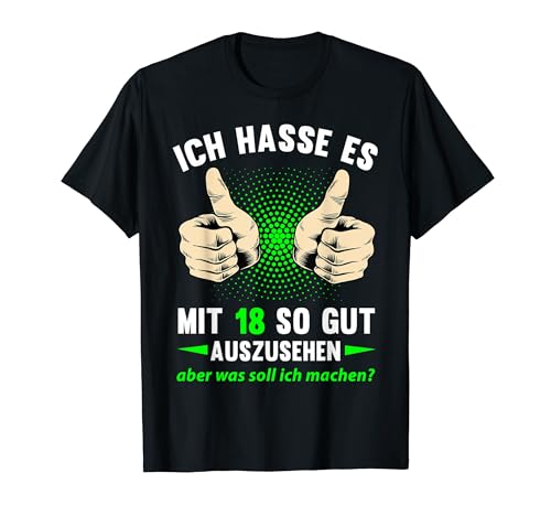 18. Geburtstag Junge Mädchen 18 Jahre 2006 Lustig Geschenk T-Shirt von Geburtstagsgeschenk Damen Herren 2006 Geschenkidee