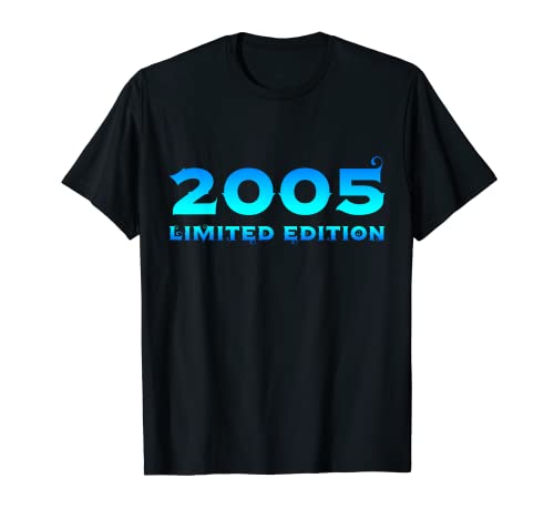 19. Geburtstag Junge Mädchen 19 Jahre 2005 Lustig Geschenk T-Shirt von Geburtstagsgeschenk Damen Herren 2005 Geschenkidee