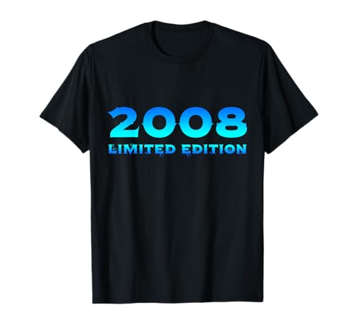 17. Geburtstag Junge Mädchen 17 Jahre 2008 Lustig Geschenk T-Shirt von T-Shirt 17 Jahre Junge Mädchen 17. Geburtstag Deko