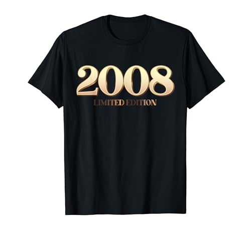 16. Geburtstag Junge Mädchen 16 Jahre 2008 Lustig Geschenk T-Shirt von 16. Geburtstag Mädchen 16. Geburtstag Deko Junge