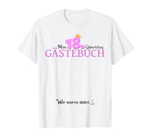 18. Geburtstag Junge Mädchen 18 Jahre 2007 Lustig Geschenk T-Shirt von T-Shirt 18. Geburtstag Junge Mädchen 18 Jahre Deko