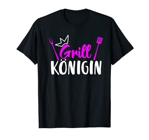 Grill Königin Frauen Am Grill Lustiges Grillen-Outfit T-Shirt Grill Königin Frauen Am Grill Lustiges Grillen-Outfit T-Shirt von Geschenkidee Grillen Grill-Outfit Für Grillmeister