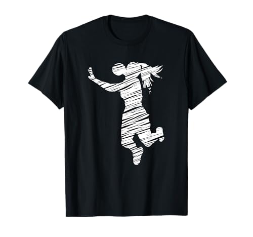 Handball Spieler Designs für Frauen und Handball Fans T-Shirt von Geschenkidee Handball Handballerin Mädchen Kind